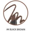 The Face Shop tfs.designing eyebrow 04 black brown, Карандаш для бровей Черно-коричневый, 04 12690