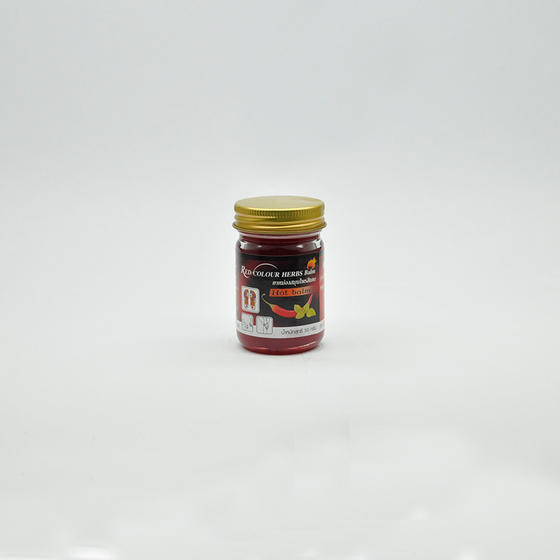 Red herbal balm Бальзам с перцем чили, 60 гр