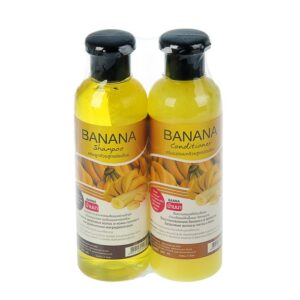 Banna Набор для волос Шампунь 360 мл +Кондиционер 360 мл, Банан