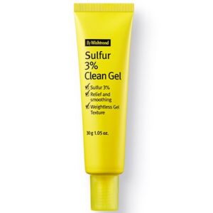 By Wishtrend Sulfur 3% Clean Gel, Гель против прыщей на основе серы, 30 гр