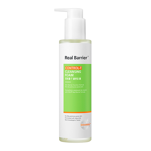 Real Barrier Control-T Cleansing Foam, Гель для умывания для проблемной, чувствительной кожи, 190 мл