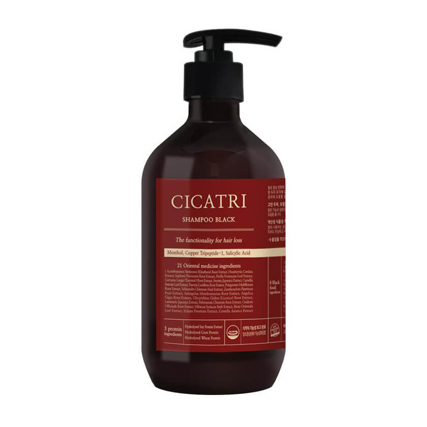 1004 Lab CICATRI Shampoo, Восстанавливающий шампунь с пептидом и салициловой кислотой, 300 мл