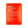 By Wishtrend Natural Vitamin 21.5% Enhancing Sheet Mask, Витаминная антиоксидантная тканевая маска 1шт