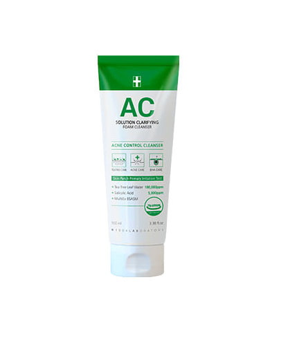 1004 Laboratory AC Solution Clarifying Foam Cleanser, Пенка для проблемной кожи, 100 мл
