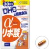 DHC Альфа-липоевая кислота 210 мг, 60 капсул