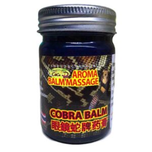 Cobra Balm Aroma massage, Бальзам с жиром кобры, 100гр
