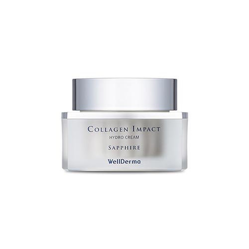 Wellderma Sapphire Collagen Impact Hydro Cream, Крем на основе морских минералов и коллагена, 50 мл