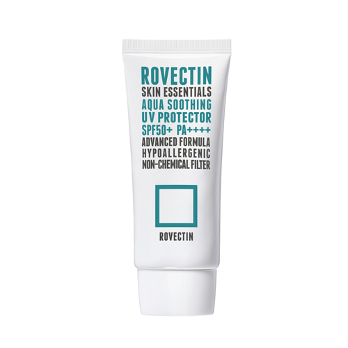 Rovectin Skin Essentials Aqua Soothing UV Protector SPF50+ PA++++, Увлажняющий солнцезащитный крем, 50 мл