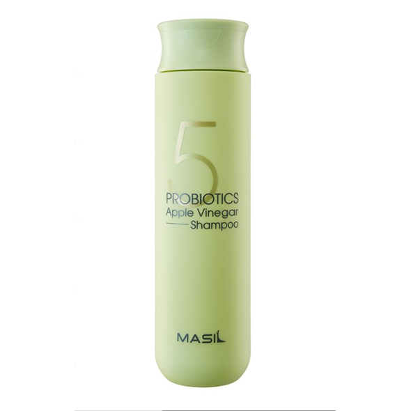 Masil Probiotics Apple Vinergar Shampoo, Шампунь для блеска волос с яблочным уксусом, 300 мл