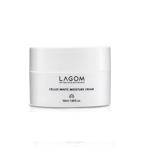 Lagom Cellus White Moisture Cream, Осветляющий крем для лица, 50 мл