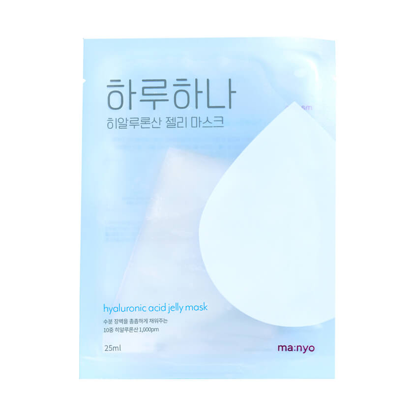 Manyo Hyaluronic Acid Jelly Mask, Увлажняющая тканевая маска с гиалуроновой кислотой, 1 шт
