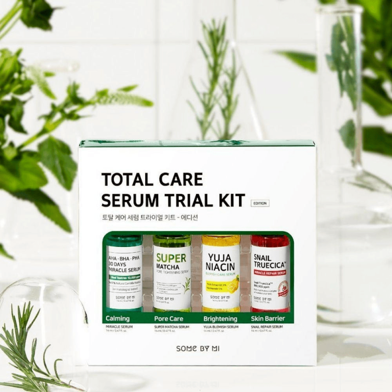 Some By Mi, Total Care Serum Trial Kit, Набор мини-версий сывороток