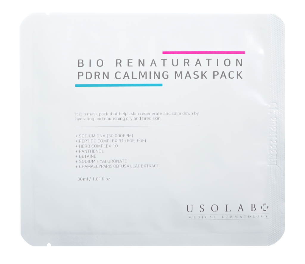 ➤ Usolab PDRN Calming mask pack, Успокаивающая тканевая маска на основе  ПДРН и полипептидного комплекса, 1 шт купить по цене 490 рублей в  интернет-магазине FrangiPani в Хабаровске