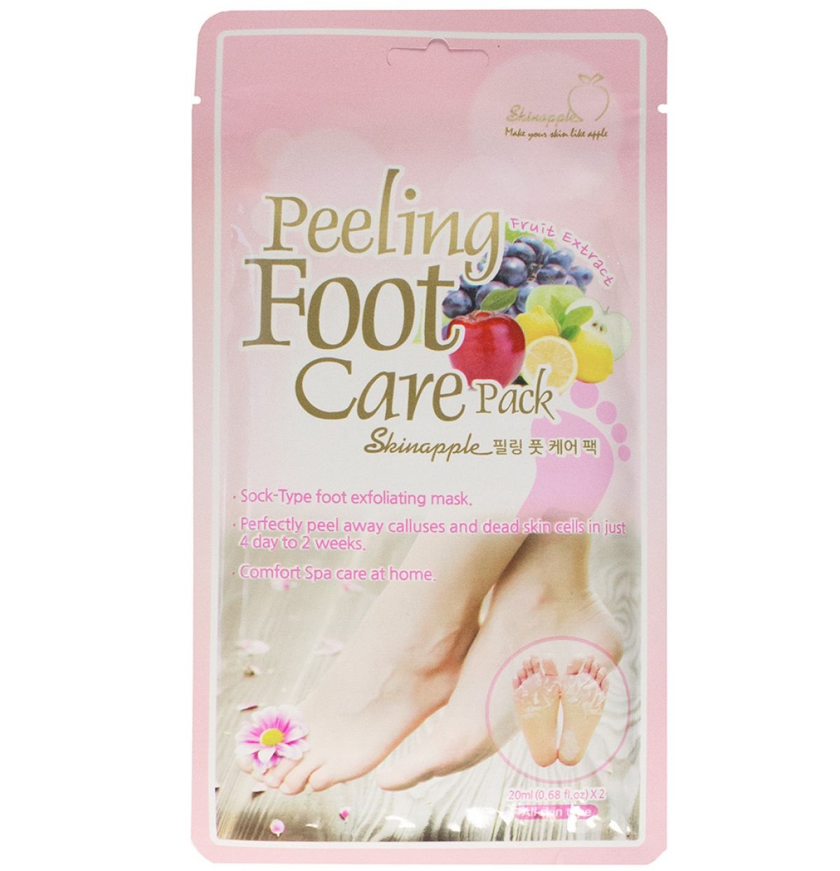 Pure feet. Foot Care Pack маска пилинг. Пилинг- носочки peeling out Pure foot Care Pack 17ml*2ea (boon7). Корейские пилинг носочки.