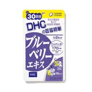 DHC Вытяжка черники + витамины В, 30 дней