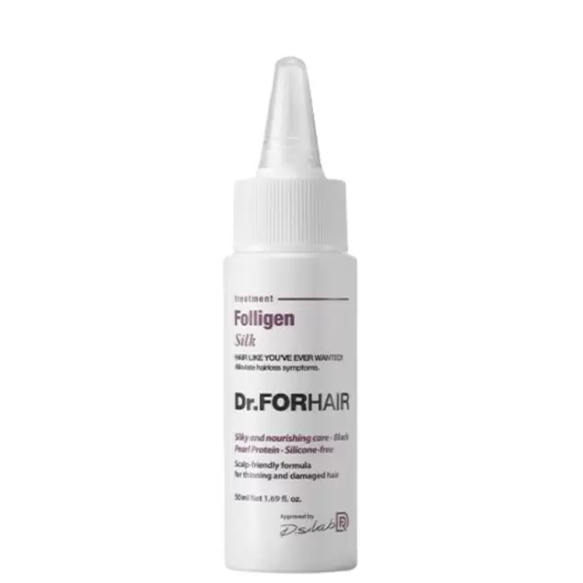 Dr. Forhair Folligen Silk Treatment, Маска-кондиционер для повреждённых волос, 50 мл