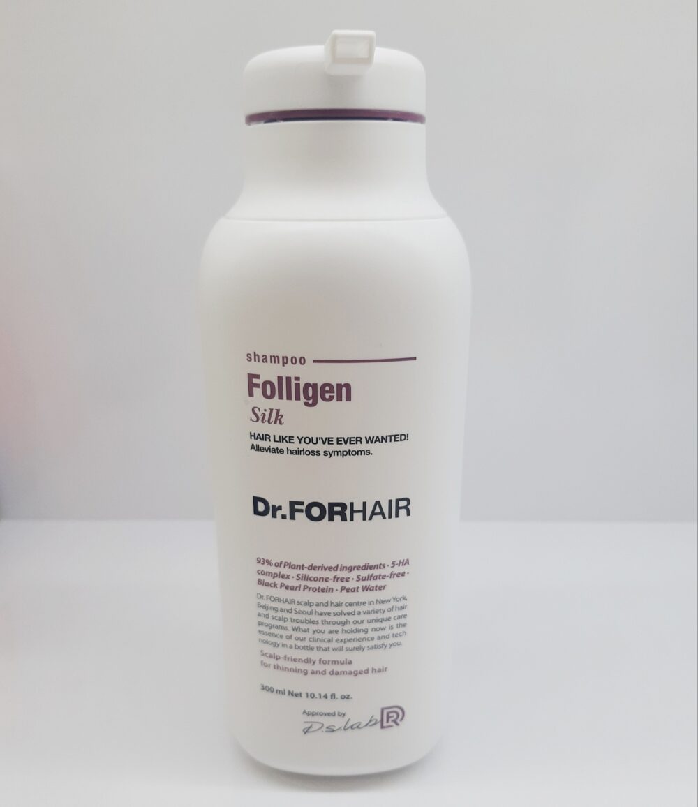 Dr. Forhair Folligen Silk Shampoo, Шёлковый шампунь для повреждённых волос, 300 мл