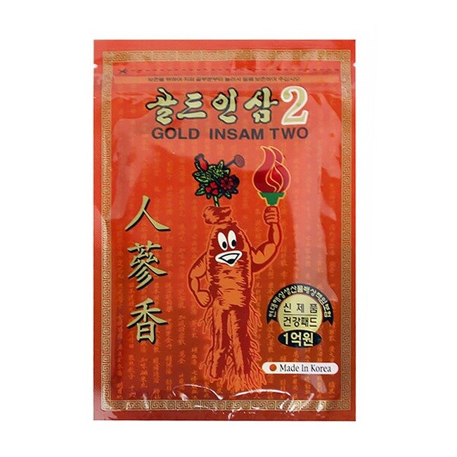 Пластырь Красный женьшень (Оранжевая упаковка), 20 шт