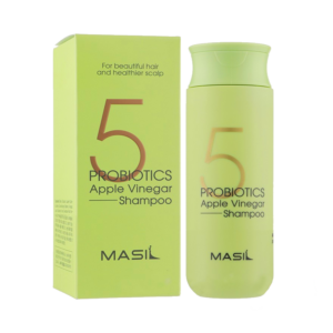 Masil Probiotics Apple Vinergar Shampoo, Шампунь для блеска волос с яблочным уксусом, 150 мл