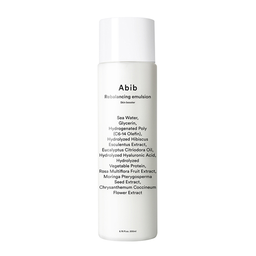 Abib Rebalancing Emulsion Skin Booster, Гидрирующая эмульсия для обезвоженной кожи, 200 мл