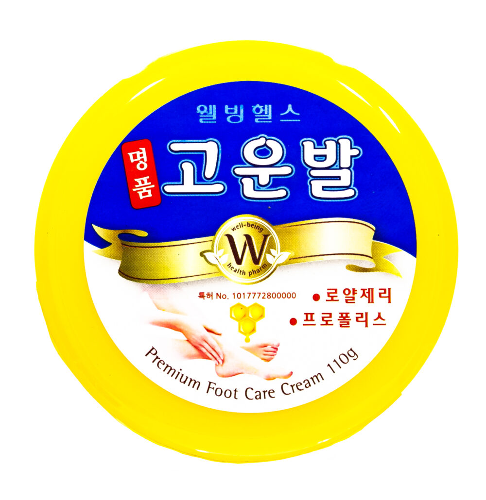 WHB Gounbal Foot Care Cream, Крем для ног с маточным молочком, 110 гр