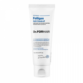 Dr.Forhair Folligen Anti-Dandruff Shampoo, Успокаивающий шампунь против перхоти, 70 мл