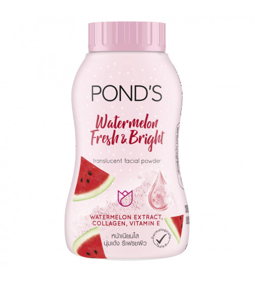 Pond's Powder Watermelon Fresh and Bright, Рассыпчатая пудра для сияния кожи с арбузом, 50 гр