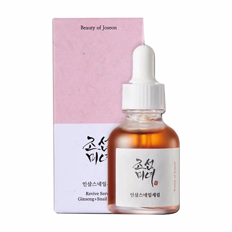 Beauty of Joseon Revive Serum: Ginseng+Snail Mucin, Восстанавливающая сыворотка для упругости кожи, 30 мл